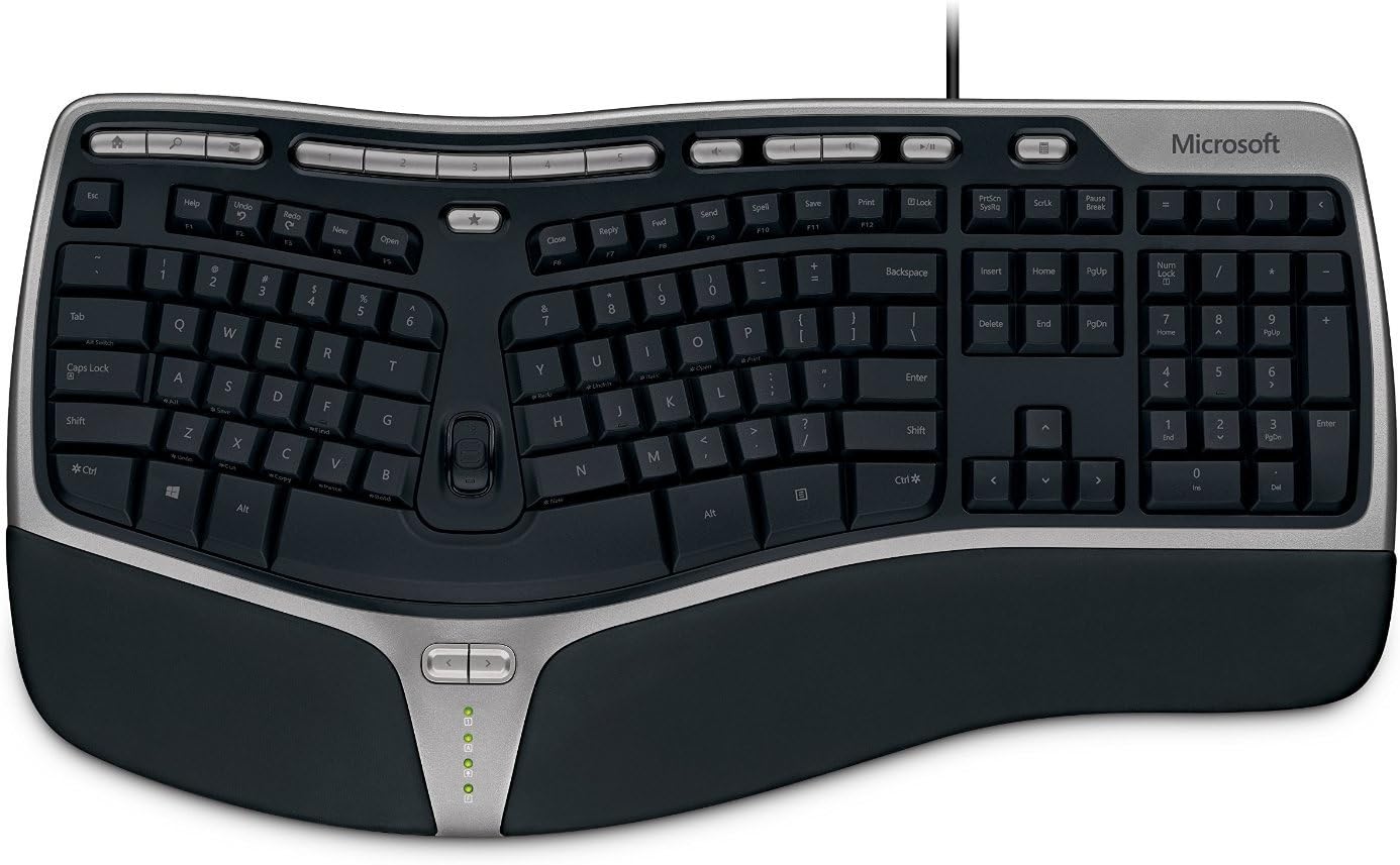 Microsoft Natural Ergonomic 4000 Keyboard English