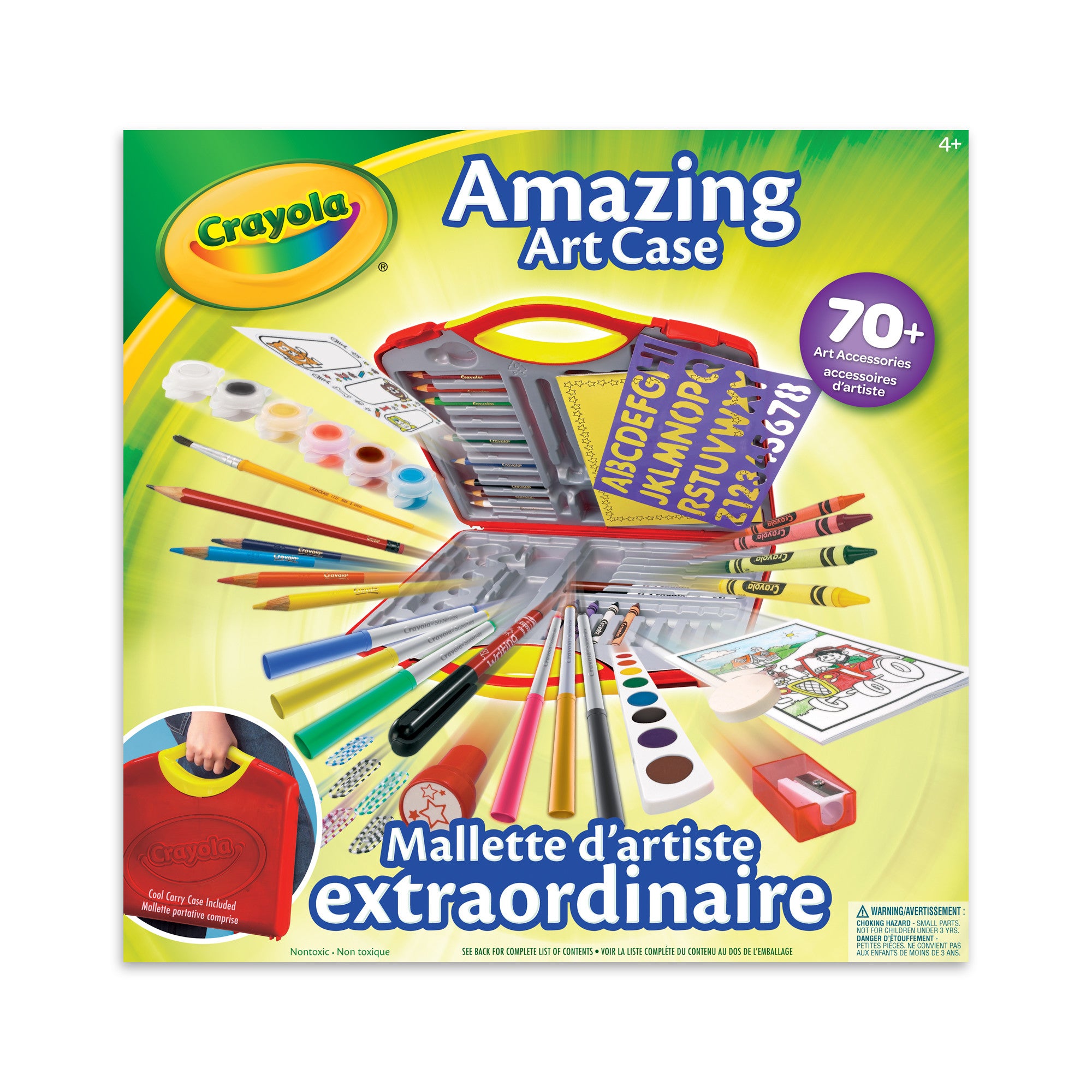 Crayola Amazing Art Case 70 Pieces