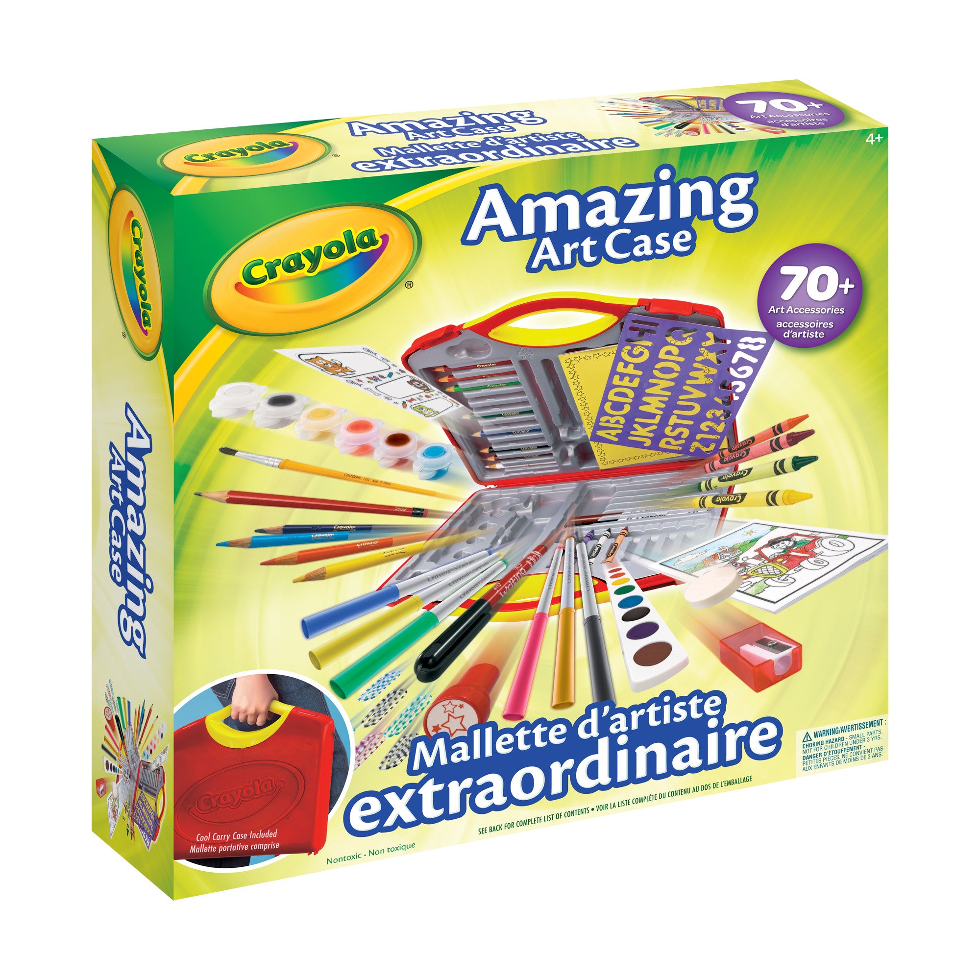 Crayola Amazing Art Case 70 Pieces