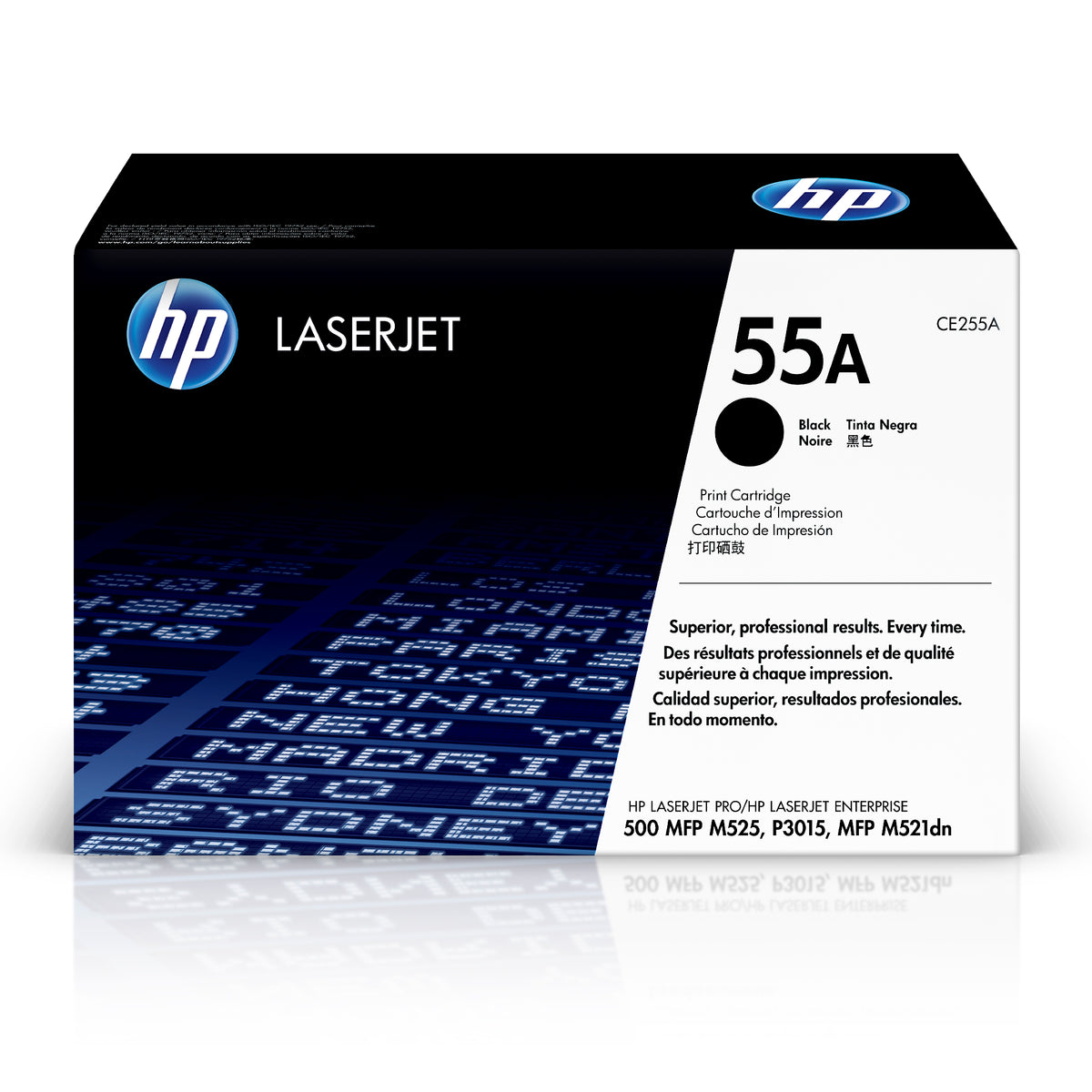 HP CE255A Black Original LaserJet Toner Cartridge
