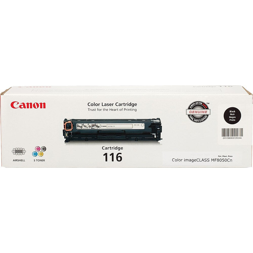 Canon 116 Black Toner Cartridge