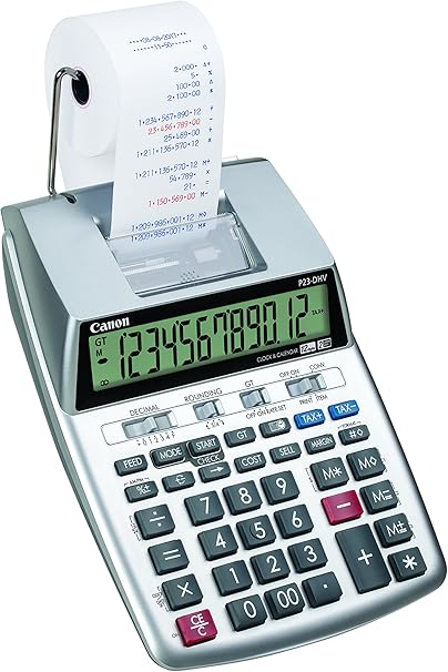 Canon P23-DHV-3 Printing Calculator