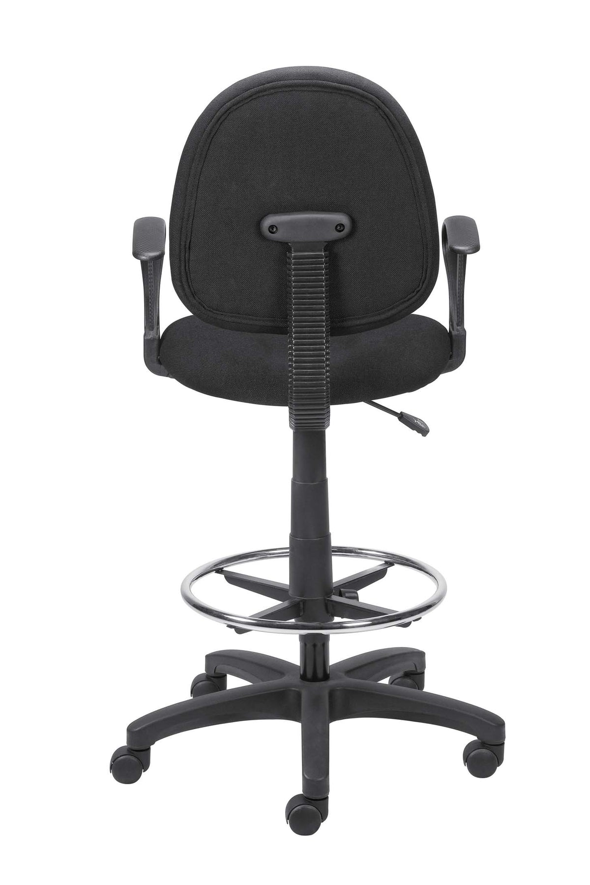 Extended Height Stool with Arms ST20119-CA Black