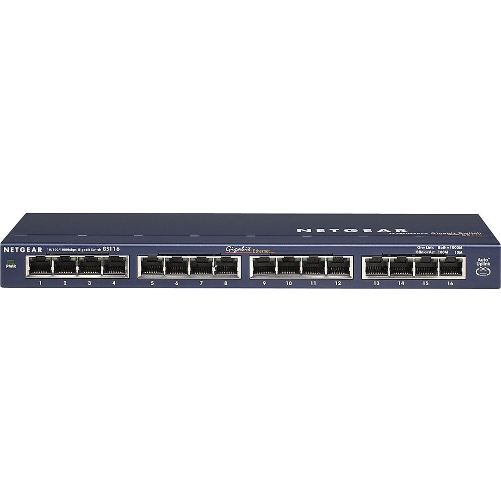 Netgear ProSAFE GS116 16-Port Gigabit Ethernet Switch