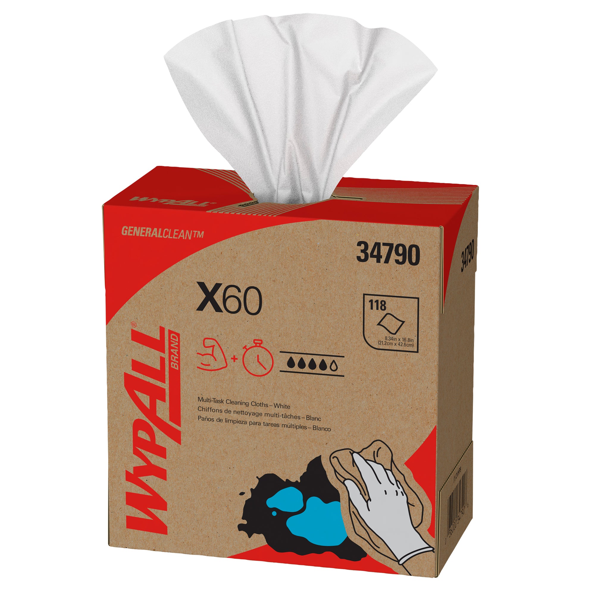 WypAll GeneralClean X60 Multi-Task Cleaning Cloths