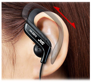 JVC Sport HA-EBR80-B Headphones Black