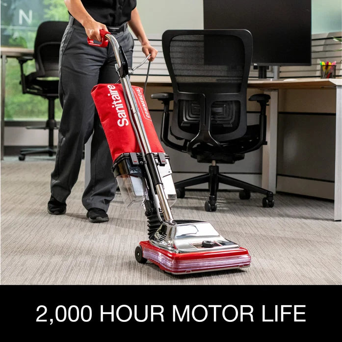 Sanitaire TRADITION SC887E Commercial Upright Vacuum Red