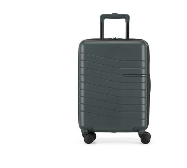 Bugatti Munich 21" Hardside Carry On Luggage Pewter Green