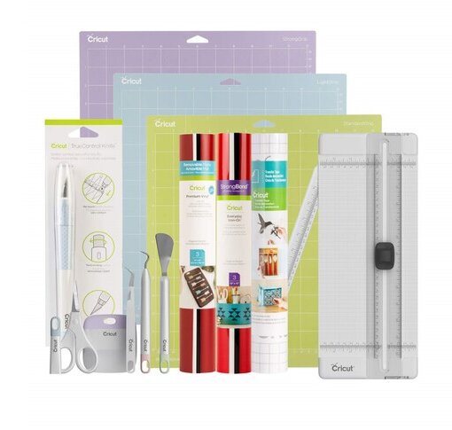 Cricut Essentials Materials Accessories Bundle