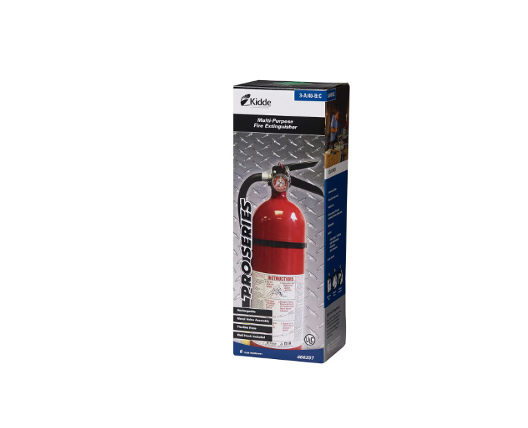 Kidde 3-A:40-B:C Muit-Purpose Fire Extinguisher