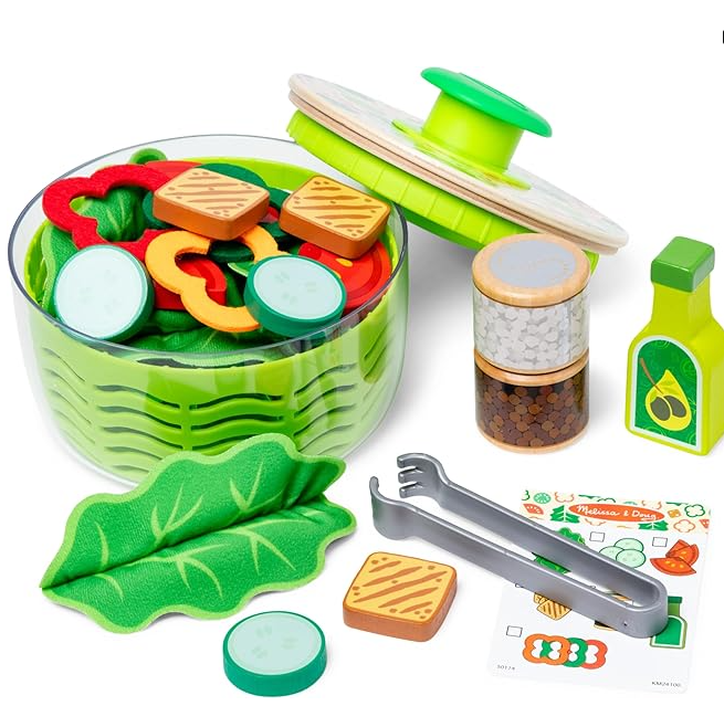 Melissa & Doug Salad Spinner Play Set