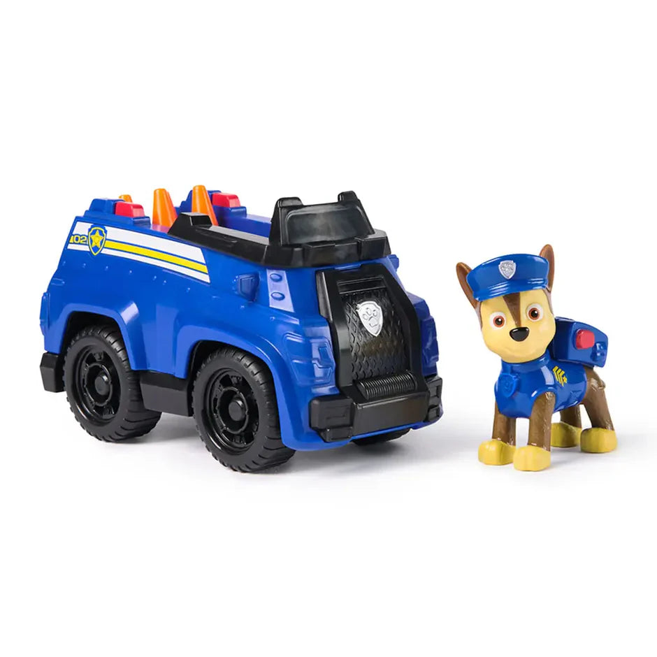 Paw Patrol CHASE With Patrol Cruiser Play Set