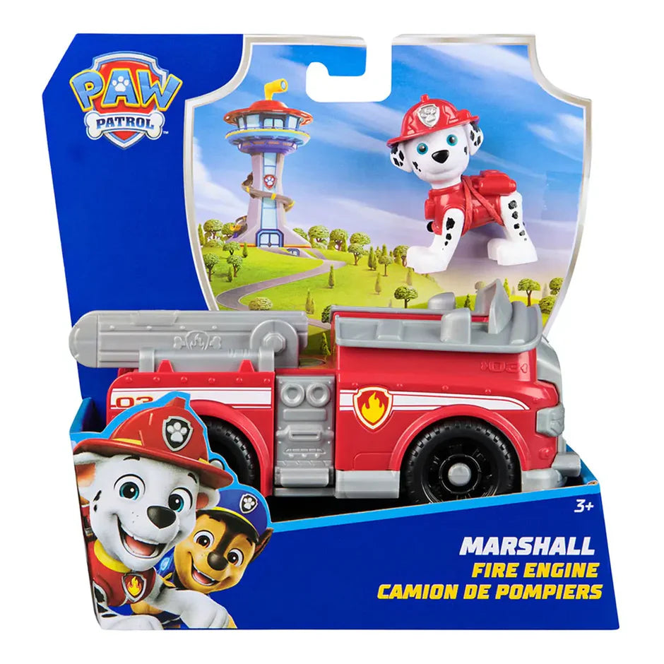 Paw Patrol MARSHALL With Fire Engine Play Set