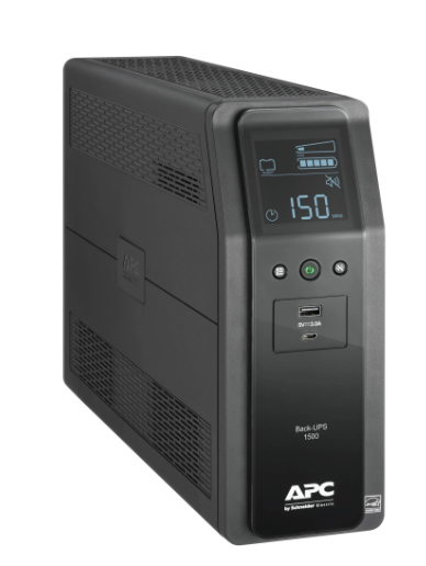 APC Back-UPS Pro 1500VA BN1500M2-CA Tower 10-Outlet Battery Backup