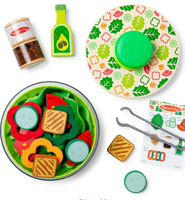 Melissa & Doug Salad Spinner Play Set