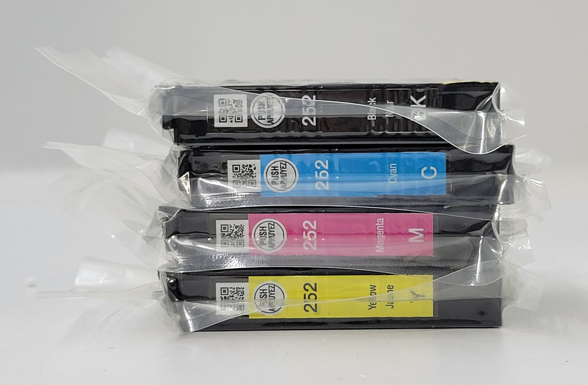 Epson T252 Ink Cartridge Combo Capacity Black and Colour Combo