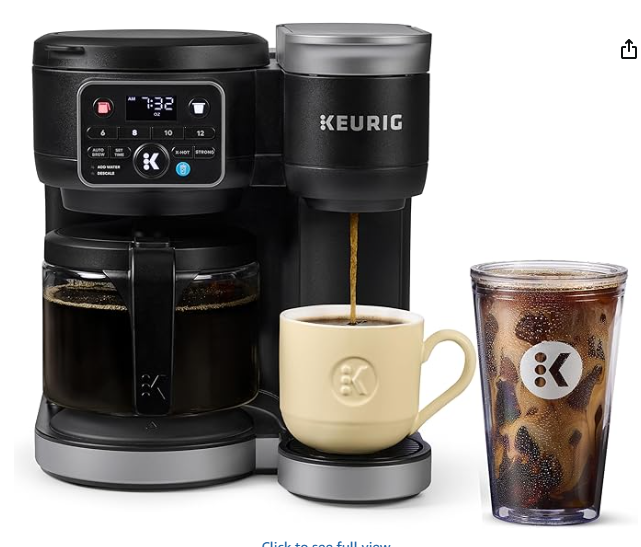 Keurig K-Duo Single Serve K-Cup Pod And Carafe Coffee Maker