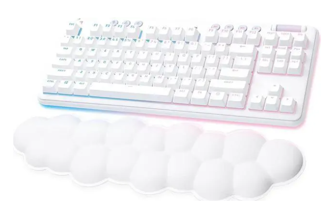 Logitech G715 LightSync RGB Wireless Gaming Keyboard Tactile Switch White