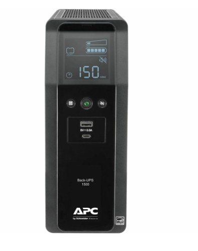 APC Back-UPS Pro 1500VA BN1500M2-CA Tower 10-Outlet Battery Backup