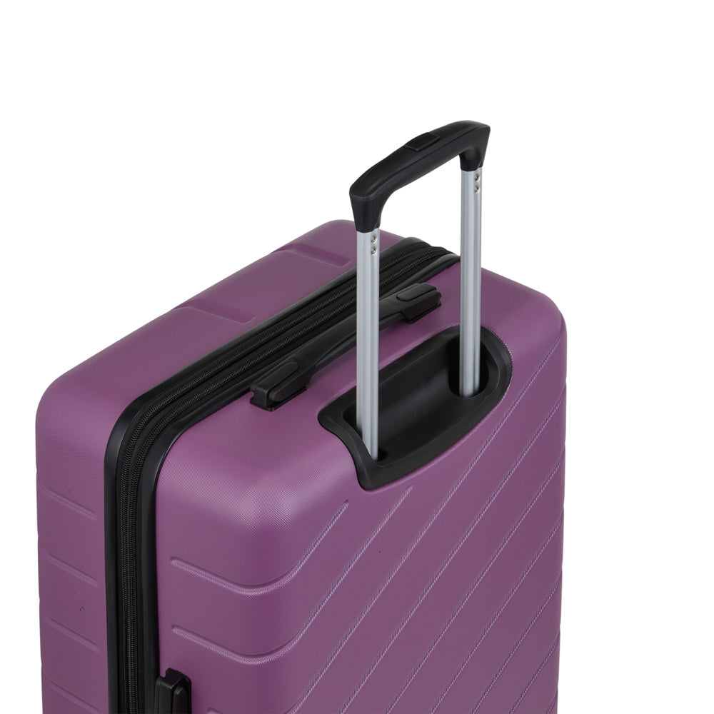 BondStreet Skyline 26" Hardside Spinner Luggage Purple