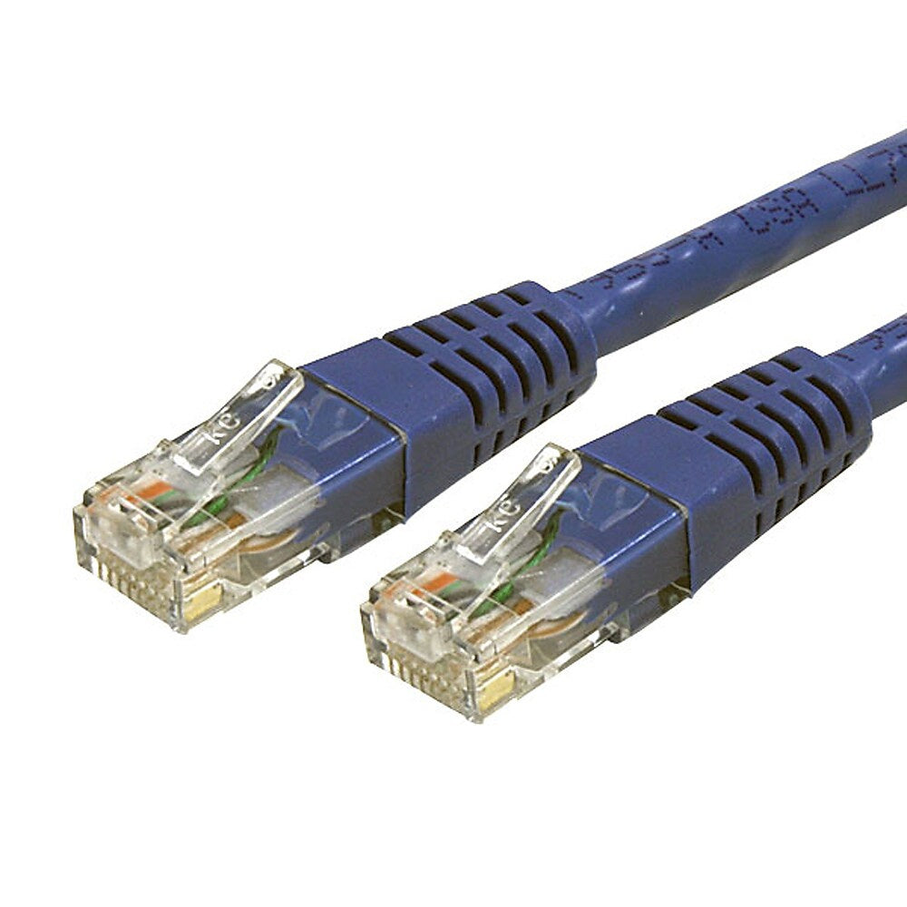 StarTech C6PATCH50BL 50&#39; Cat 6 Molded Patch Cable Blue