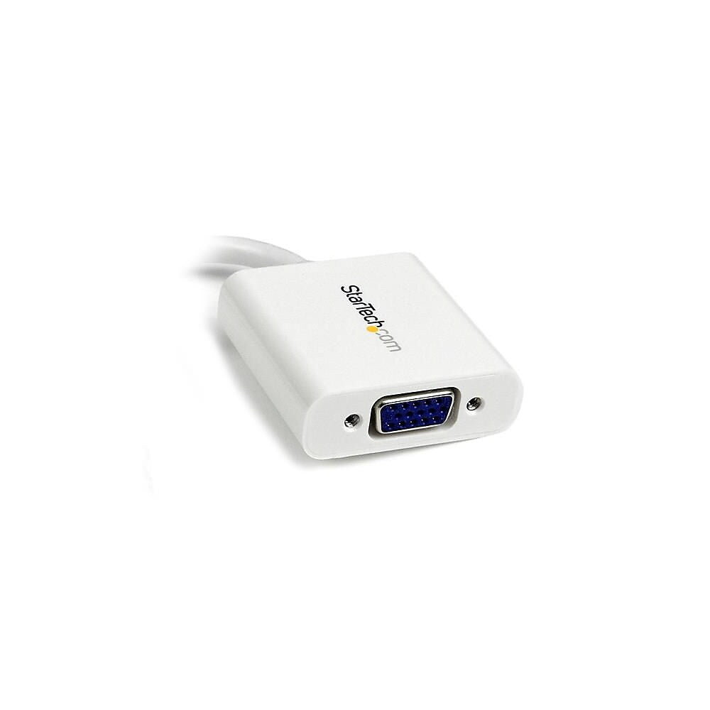 StarTech Mini DisplayPort to VGA Video Adapter Converter White