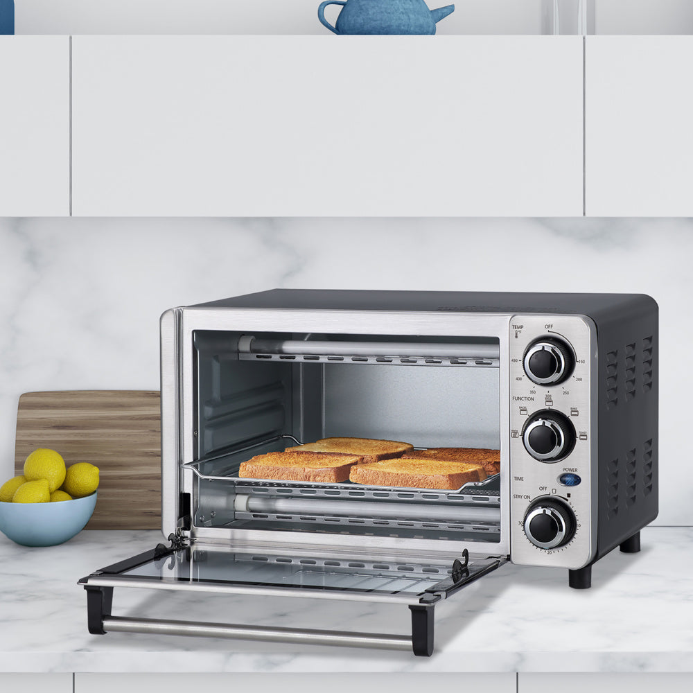 Danby 4-Slice Toaster Oven Stainless Steel