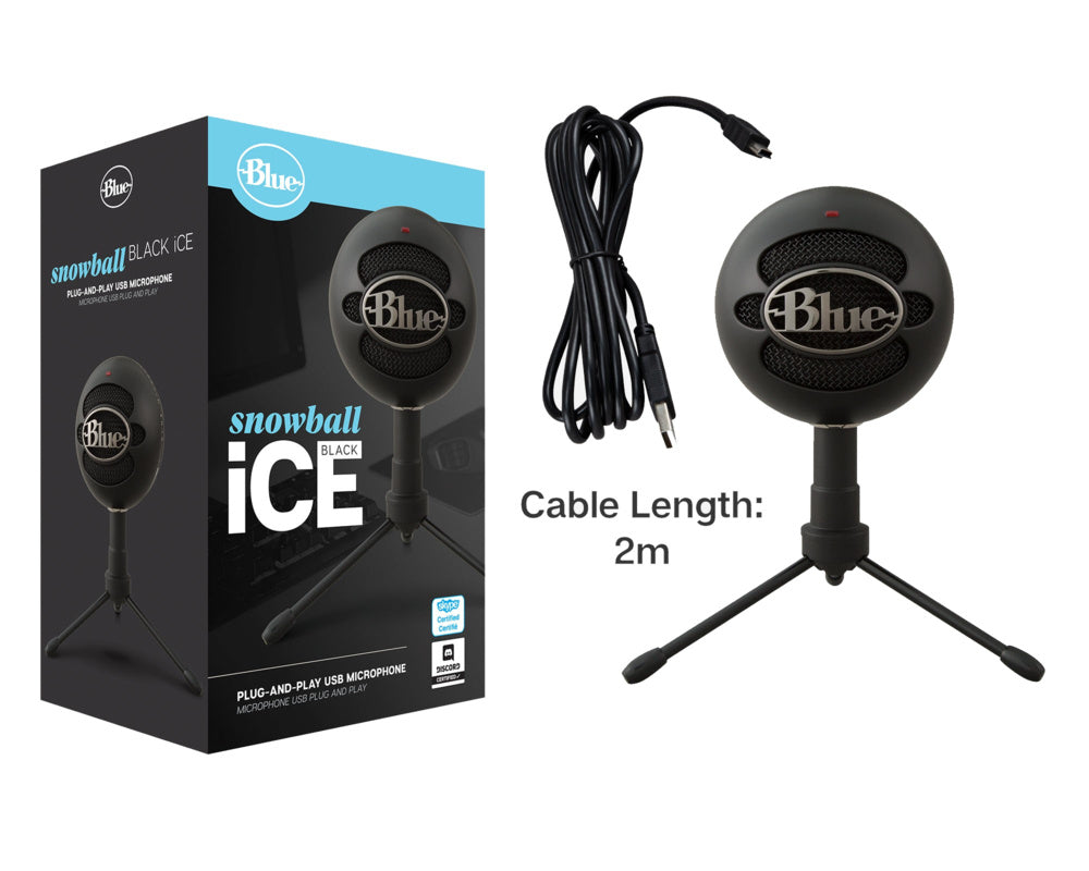 Blue Snowball iCE Condenser Microphone Black