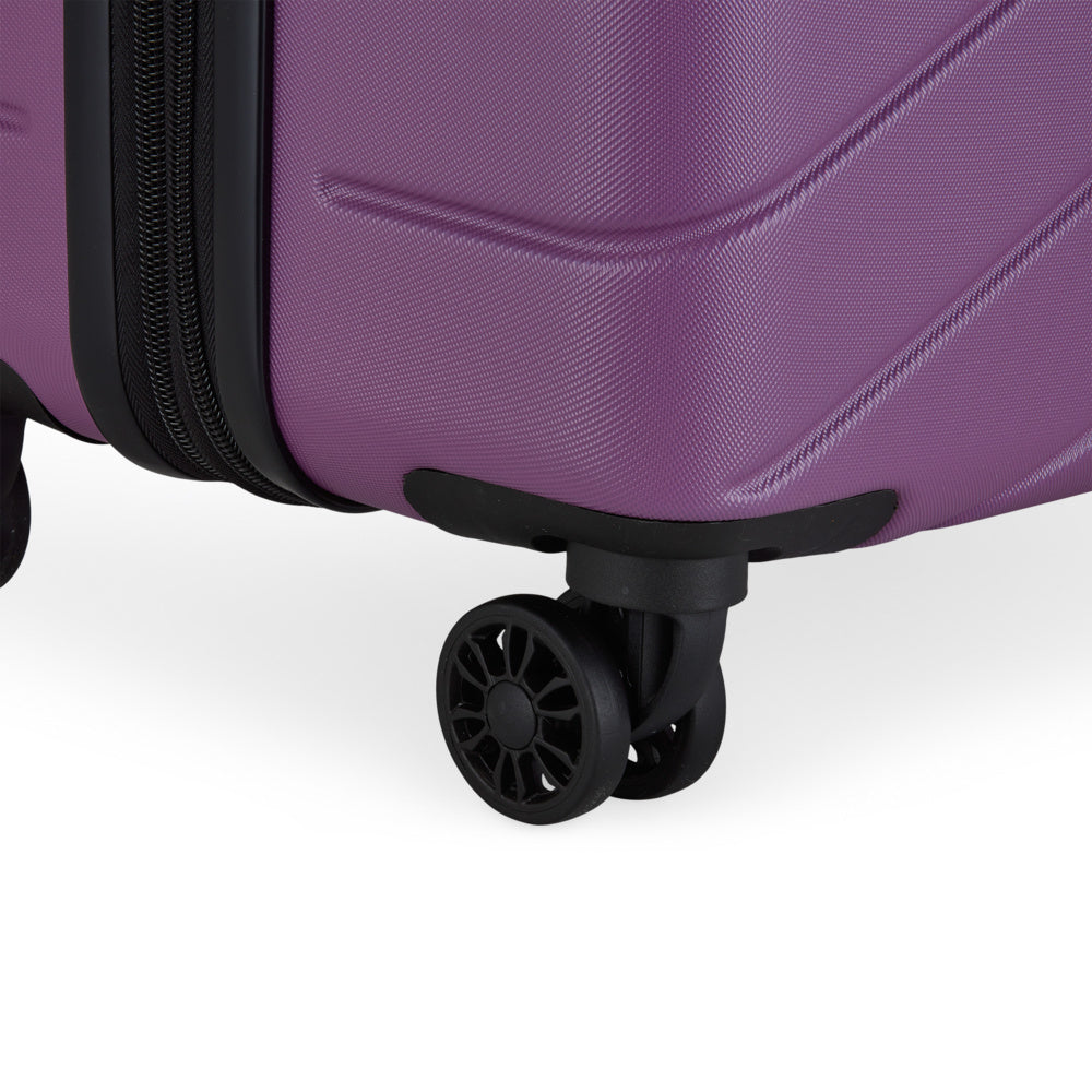 BondStreet Skyline 26" Hardside Spinner Luggage Purple