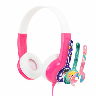 BuddyPhones Discover BP-DIS-PINK-01-K Headphones Pink