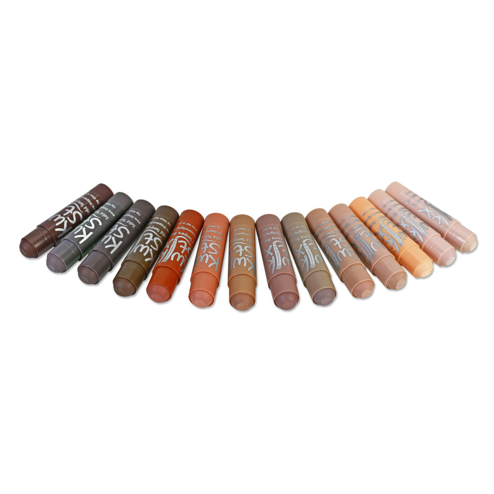 Kwik Stix Tempera Paint Sticks Global Skin Tone Set 14 Pack