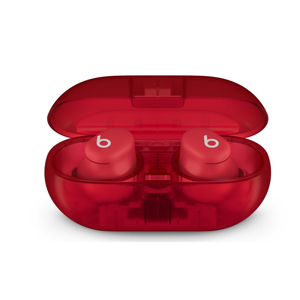 Beats Solo Buds MUW03LL/A Earbuds Transparent Red