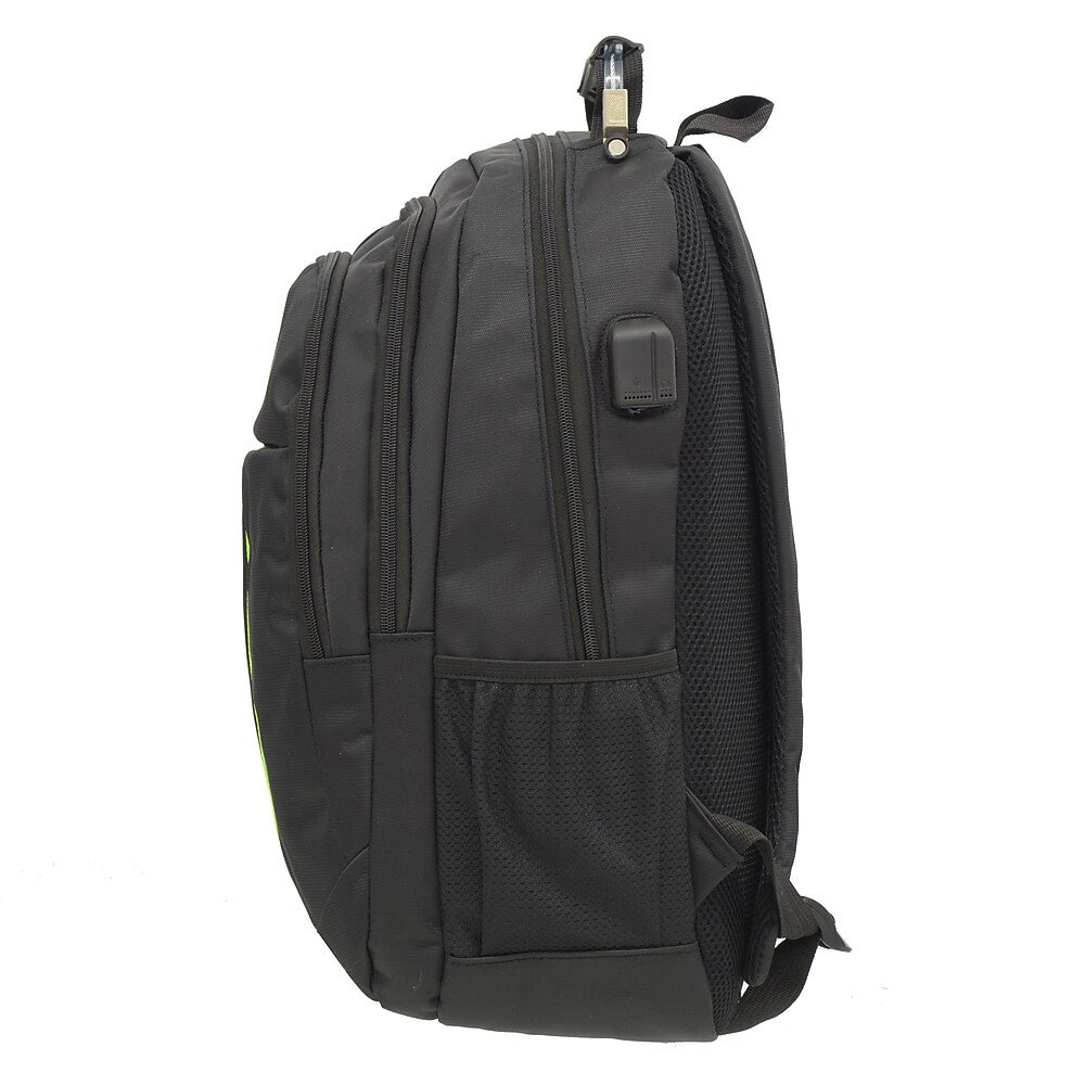 Club Rochelier 18" Multi-Pocket Backpack Black