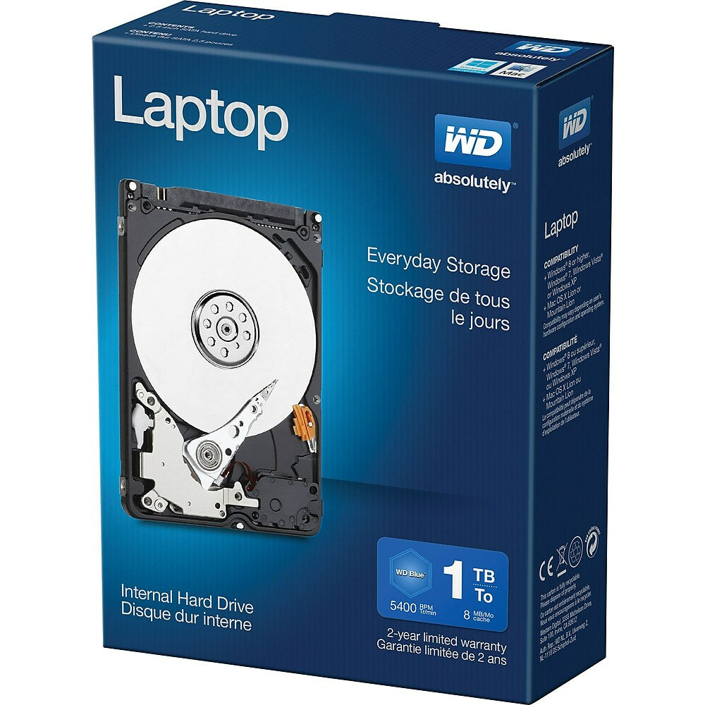 Western Digital Blue 1TB Laptop HDD