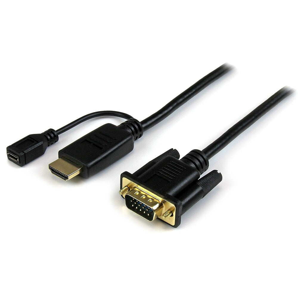 StarTech 6 Ft HDMI to VGA Active Converter Cable