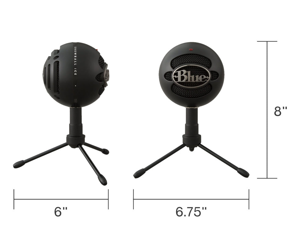Blue Snowball iCE Condenser Microphone Black