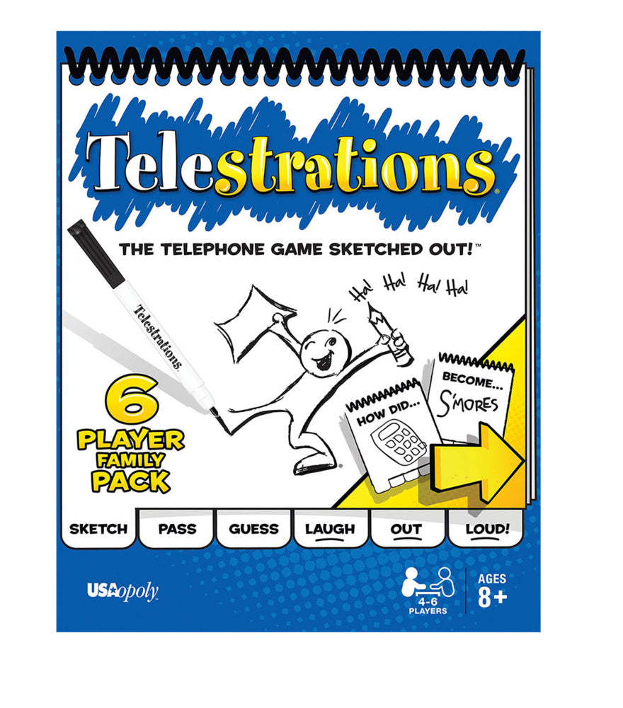USAopoly Telestrations MONPG000396 Board Game