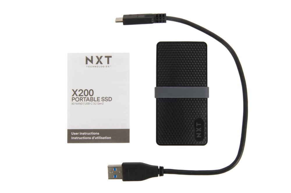 NXT X200 512GB Portable USB-C SSD