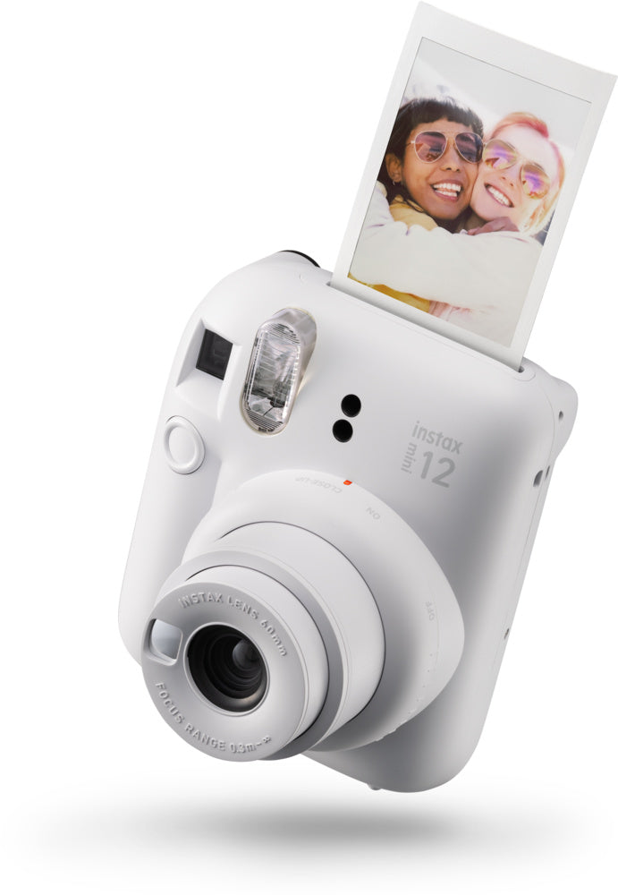 Fujifilm Instax Mini 12 Instant Camera Clay White