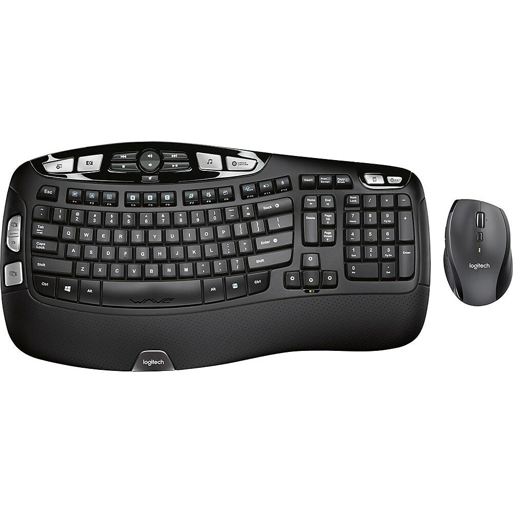 Logitech Comfort Wave MK570 Wireless Keyboard and Mouse Combo