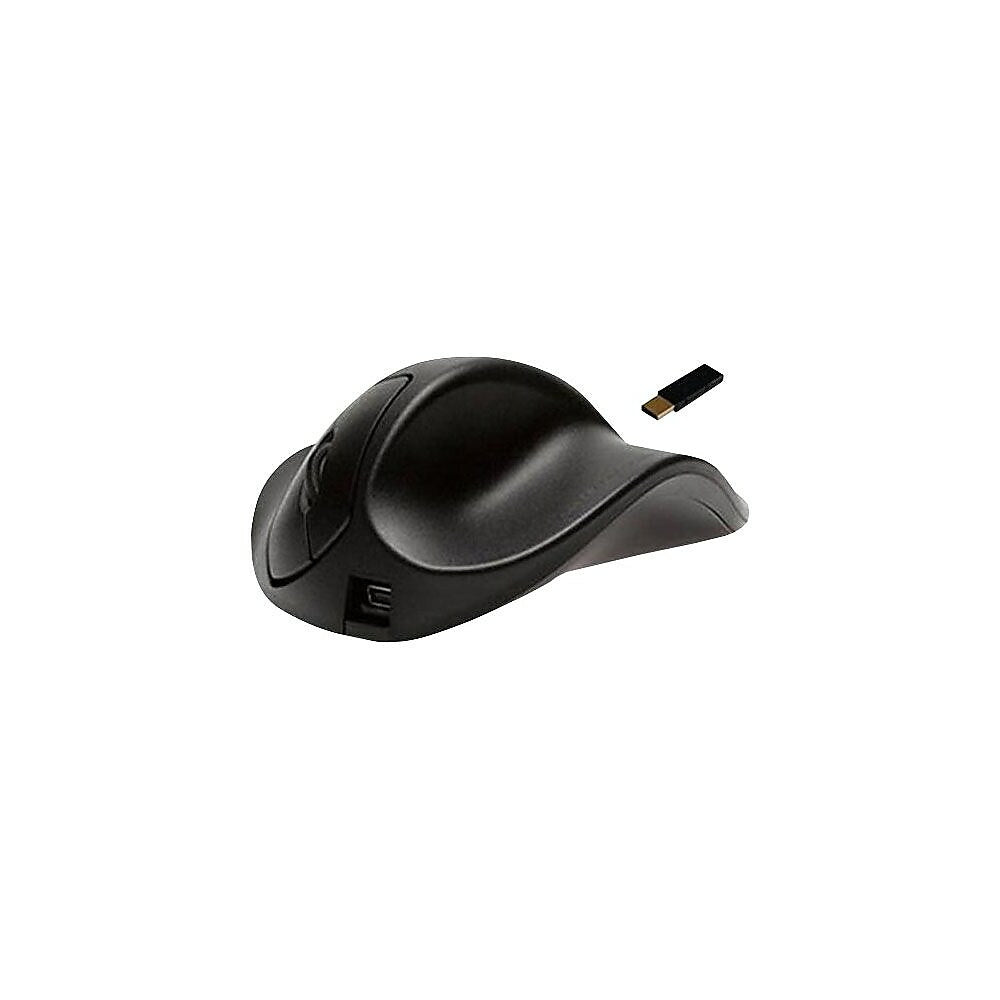 Hippus HandShoe Right-Handed Ergonomic Mouse Black