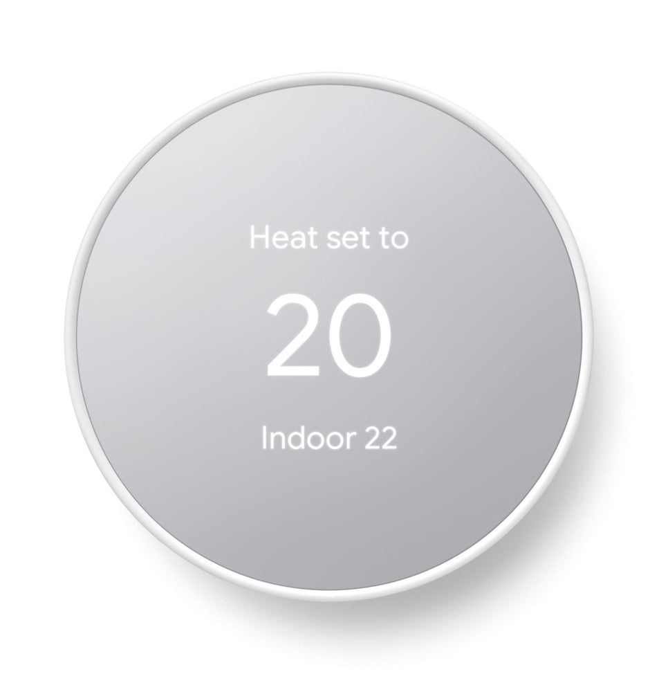 Google Nest G4CVZ Smart Thermostat Snow