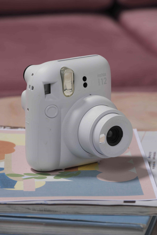 Fujifilm Instax Mini 12 Instant Camera Clay White