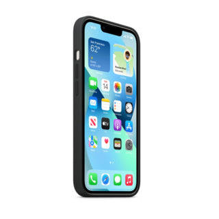 Apple iPhone 13 MMA2A3ZM/A Silicone Case Midnight