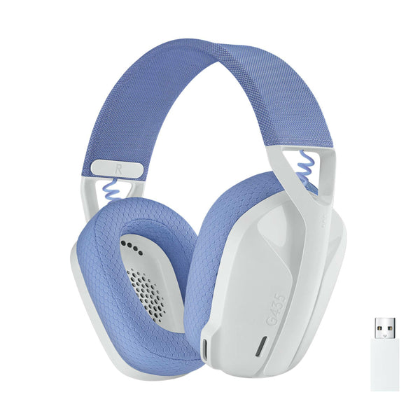 Logitech G 435 Lightspeed Gaming Headset White