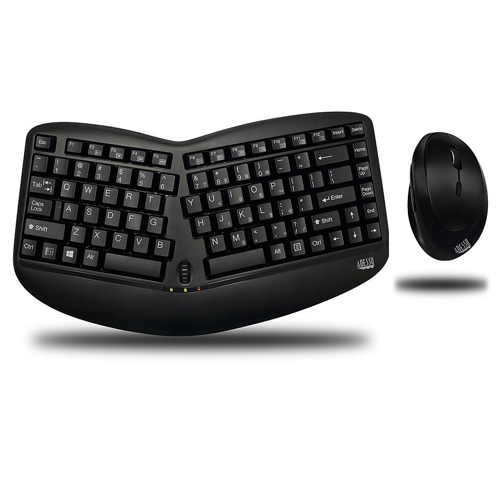 Adesso WKB-1150CB Keyboard and Mouse Black