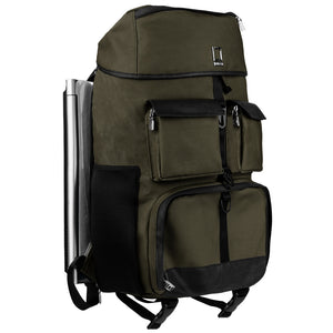 Lencca Logan 17" Laptop Travel Backpack Green