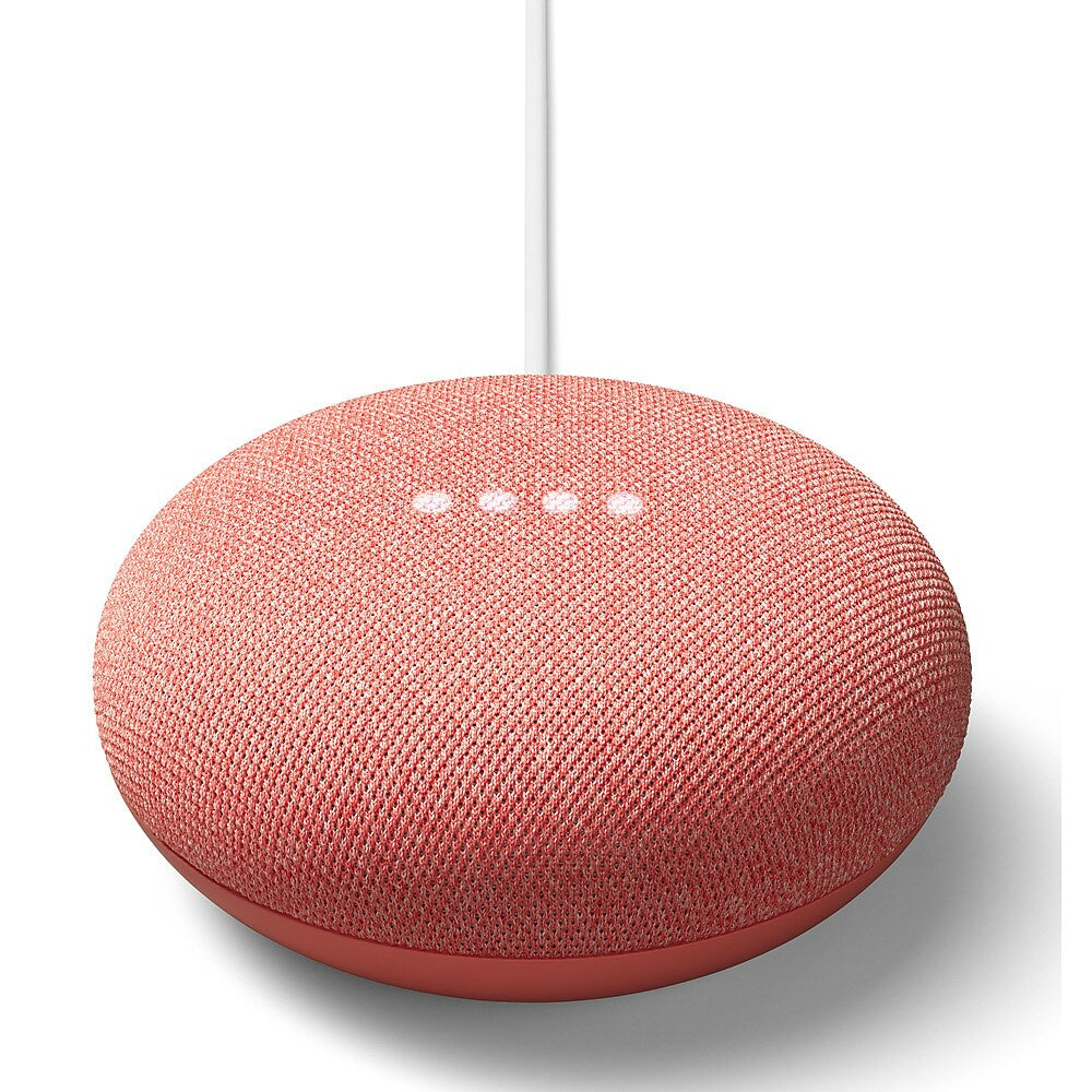 Google Nest Mini GA01141-CA Smart Speaker Coral