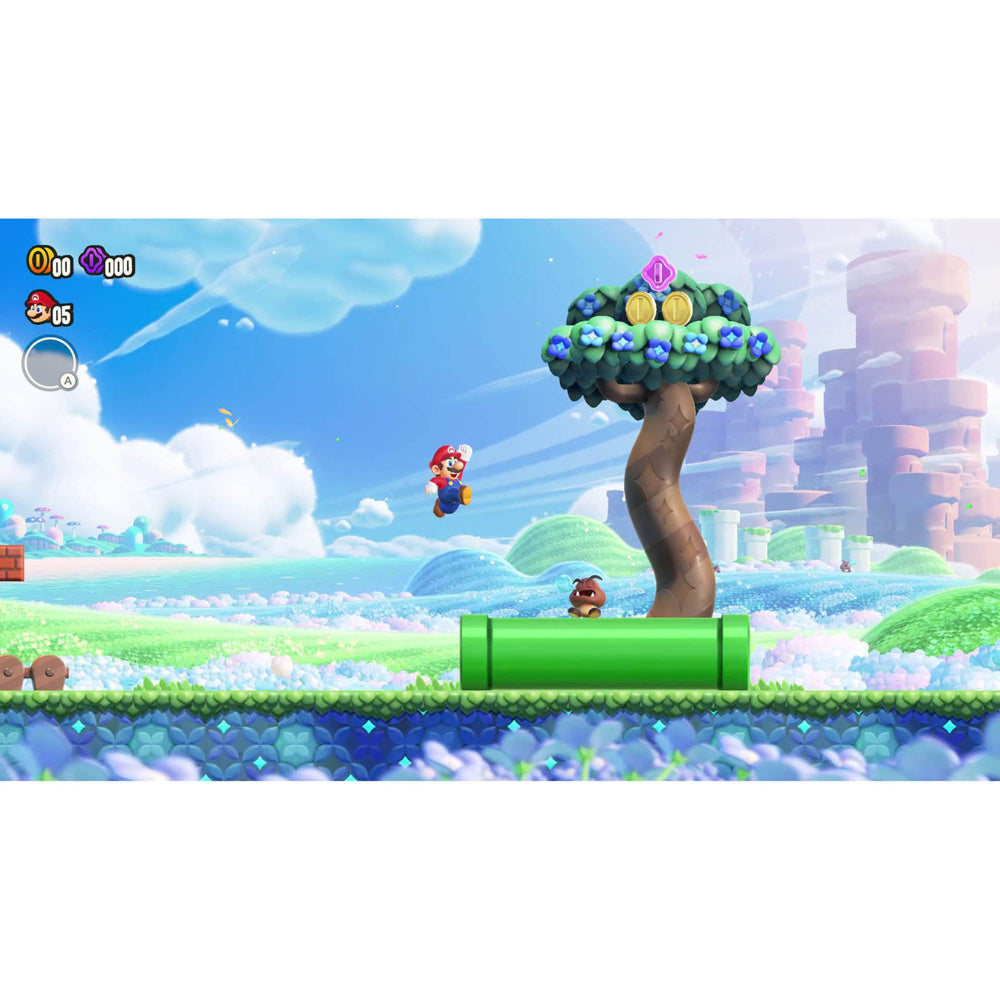 Nintendo Switch OLED Mario Bros Wonder Bundle Console