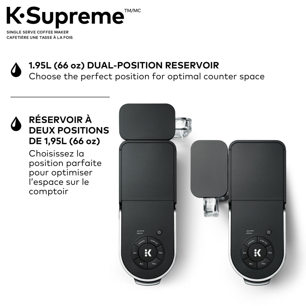 Keurig K-Supreme Single Serve K-Cup Pod Coffee Maker